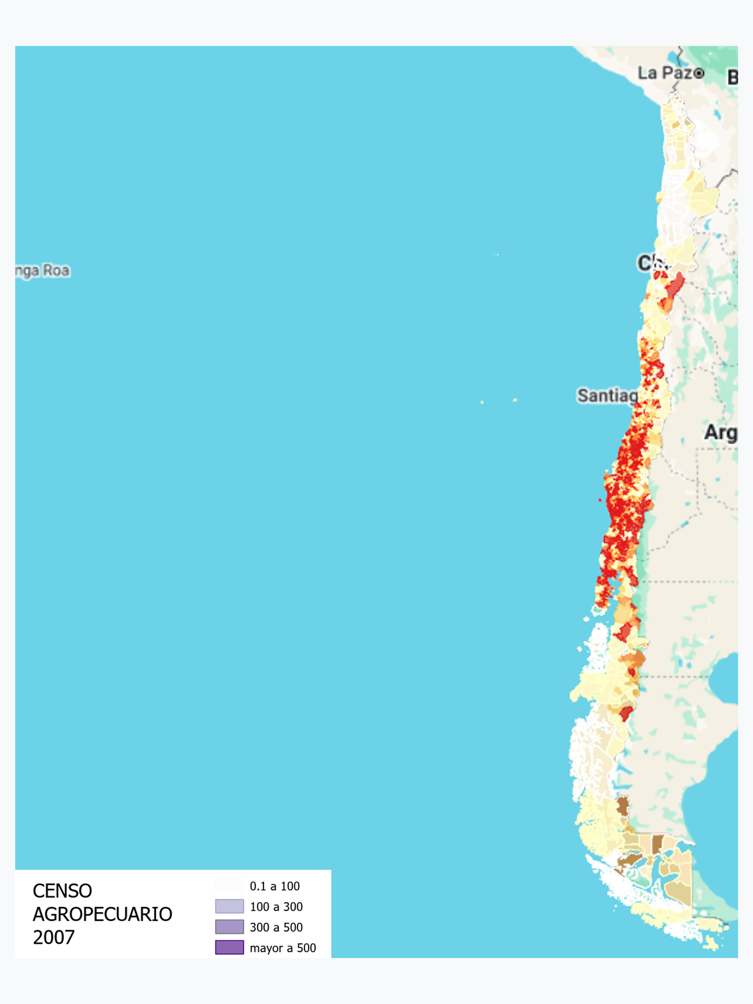 Servicio Web de Mapas - Censo agropecuario